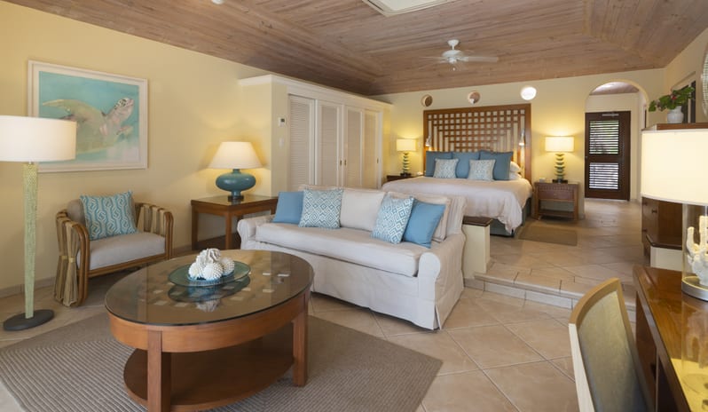 1 - Junior Suite Ocean View (Upper Level) Inside View